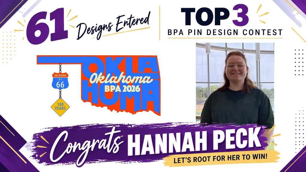 BPA Pin Design - Oklahoma